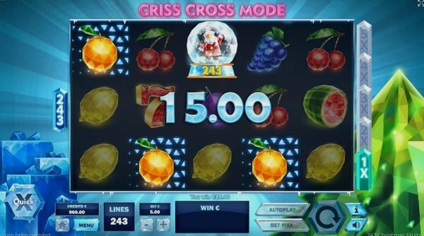 Play 243 Christmas Fruits online