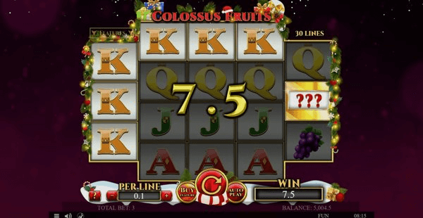 Play Colossus Fruits Christmas Edition online